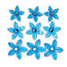 Queen and Company - Self Adhesive Twinkle Blooms - Blue