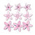 Queen and Company - Self Adhesive Twinkle Blooms - Pink