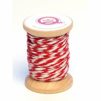 Queen and Company - Twine Spool - Red and White