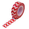 Queen and Company - Trendy Tape - Chevron Red