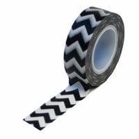 Queen and Company - Trendy Tape - Chevron Black