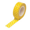 Queen and Company - Trendy Tape - Polka Dot Yellow