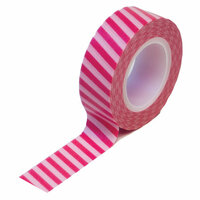 Queen and Company - Trendy Tape - Vertical Stripes Pink