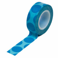 Queen and Company - Trendy Tape - Mega Dot Blue