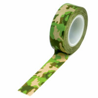 Queen and Company - Trendy Tape - Camouflage Green