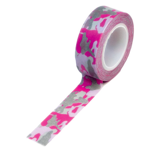 Queen and Company - Trendy Tape - Camouflage Pink