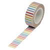 Queen and Company - Trendy Tape - Rainbow Pencil Stripe