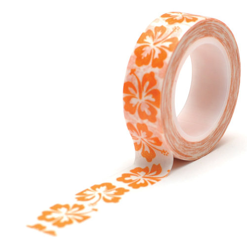 Queen and Company - Trendy Tape - Hibiscus Orange