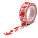 Queen and Company - Trendy Tape - Flower Swirl Red