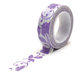 Queen and Company - Trendy Tape - Flower Swirl Lavender