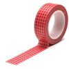 Queen and Company - Trendy Tape - Grid Red