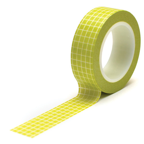 Queen and Company - Trendy Tape - Grid Green