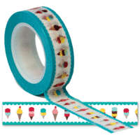 Queen and Company - Summer Collection - Trendy Tape - Ice Cream