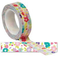 Queen and Company - Girl Collection - Trendy Tape - Flowers