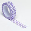 Queen and Company - Trendy Tape - Small Chevron Purple