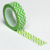 Queen and Company - Trendy Tape - Small Chevron Green