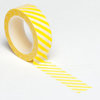 Queen and Company - Trendy Tape - Diagonal Stripe Yellow