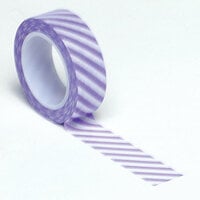 Queen and Company - Trendy Tape - Diagonal Stripe Purple