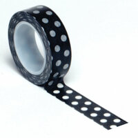Queen and Company - Trendy Tape - Polka Dot Black