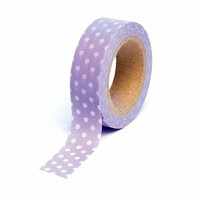 Queen and Company - Trendy Tape - Polka Dot Purple