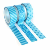 Queen and Company - Tape Trio - Trendy Tape - Blue
