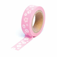 Queen and Company - Trendy Tape - Flowers Pink