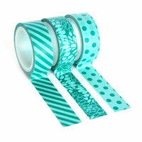 Queen and Company - Tape Trio - Trendy Tape - Teal