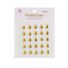 Queen and Company - Candy Shoppe Collection - Self Adhesive Twinkle Drops - Yellow