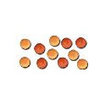 Queen and Company - Ultra Mini Brads - Oranges, CLEARANCE