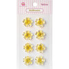 Queen and Company - Bling - Self Adhesive Rhinestones - Wallflowers - Yellow