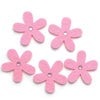 Queen and Company - Jeweled Felt Flowers - Pink