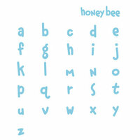 QuicKutz - Classic Essential Alphabet Die Set - Unicase Honey Bee, CLEARANCE