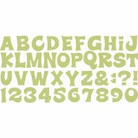 QuicKutz - All-on-One Mini Unicase Alphabet Die Set - Aquarius