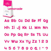 QuicKutz - Cookie Cutter Dies - SkinniMini Complete Alphabet Set - Lemonade, CLEARANCE