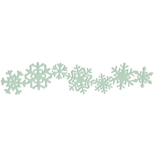 Lifestyle Crafts - Die Cutting Template - Christmas - Snowflake Border