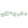 Lifestyle Crafts - Die Cutting Template - Christmas - Snowflake Border