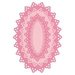 Lifestyle Crafts - Quickutz - Die Cutting Template - Nesting Doily Ovals