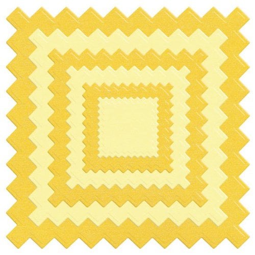 Lifestyle Crafts - Quickutz - Die Cutting Template - Nesting Pinking Square