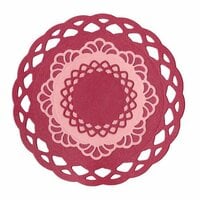 Lifestyle Crafts - Quickutz - Cookie Cutter Dies - Nesting Lace Doilies