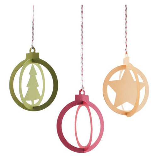 Lifestyle Crafts - Christmas - Die Cutting Template - Ornaments
