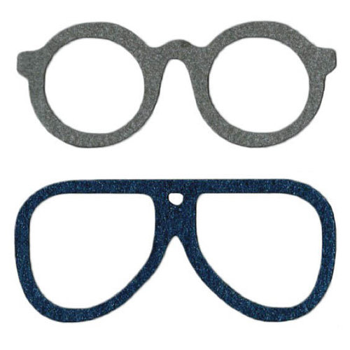 Lifestyle Crafts - Die Cutting Template - Glasses