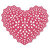 Lifestyle Crafts - Die Cutting Template - Heart Doily