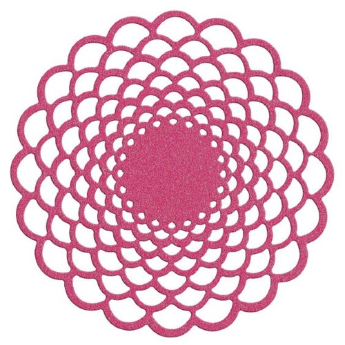 Lifestyle Crafts - Die Cutting Template - Floral Doily