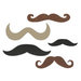 Lifestyle Crafts - Die Cutting Template - Mustaches