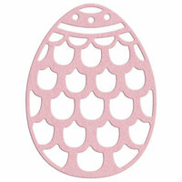 Lifestyle Crafts - Die Cutting Template - Doily Egg