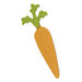 Lifestyle Crafts - Die Cutting Template - Carrot