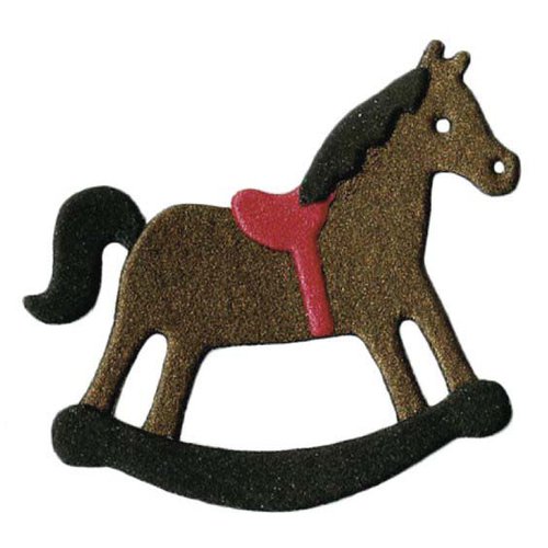 Lifestyle Crafts - Die Cutting Template - Christmas - Rocking Horse