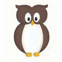 QuicKutz - Basic Shapes Dies - Owl, CLEARANCE
