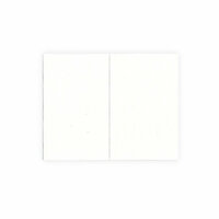 We R Memory Keepers - Letterpress - Paper - Mini Fold - White