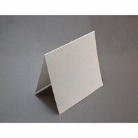 Lifestyle Crafts - Letterpress - Paper - Square Fold - White